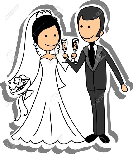 sposo matrimonio clipart