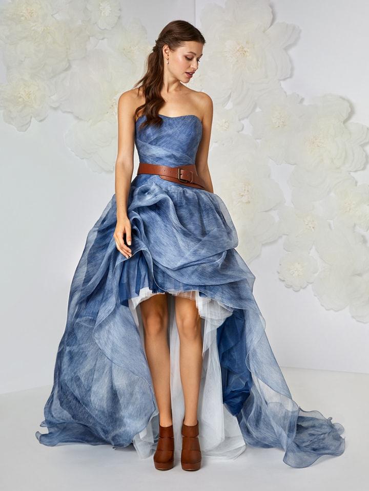 30 abiti da sposa celesti per nozze da favola