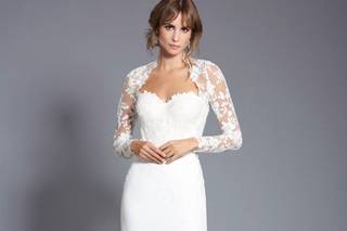 coprispalle da sposa in pizzo