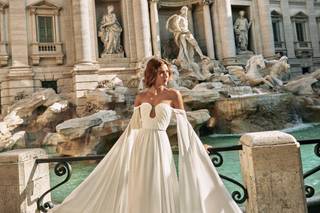 abiti da sposa sexy- abito sposa con scollatura a cuore