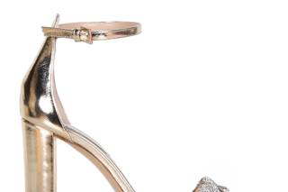 scarpe sposa oro