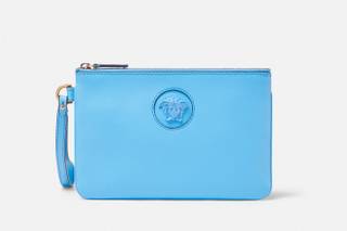 Pochette Versace azzurra