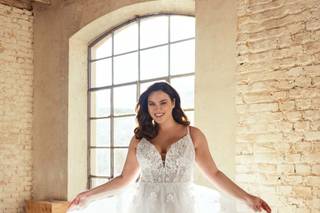 vestito da sposa curvy tulle