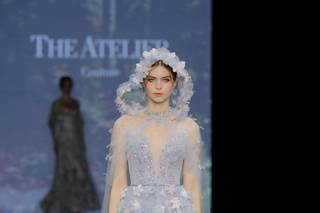 abito da sposa country azzurro