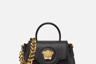 Borsa Versace a tracolla nera