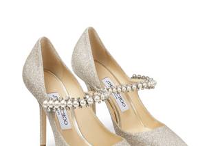 scarpe da sposa lace-up decolleté argento