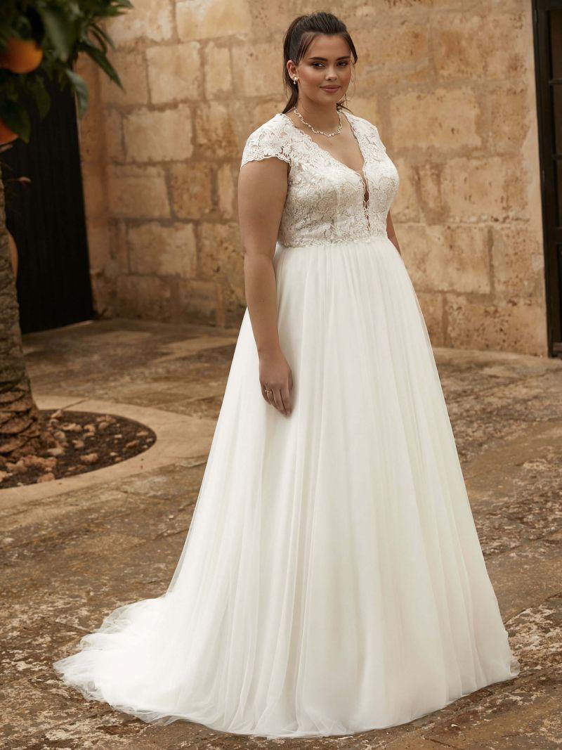 vestito da sposa curvy