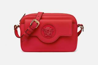 Borsa Versace a tracolla rossa