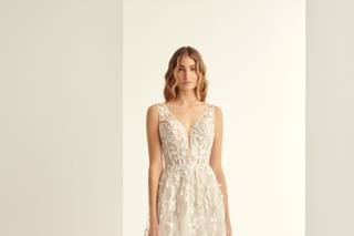 abito sposa champagne