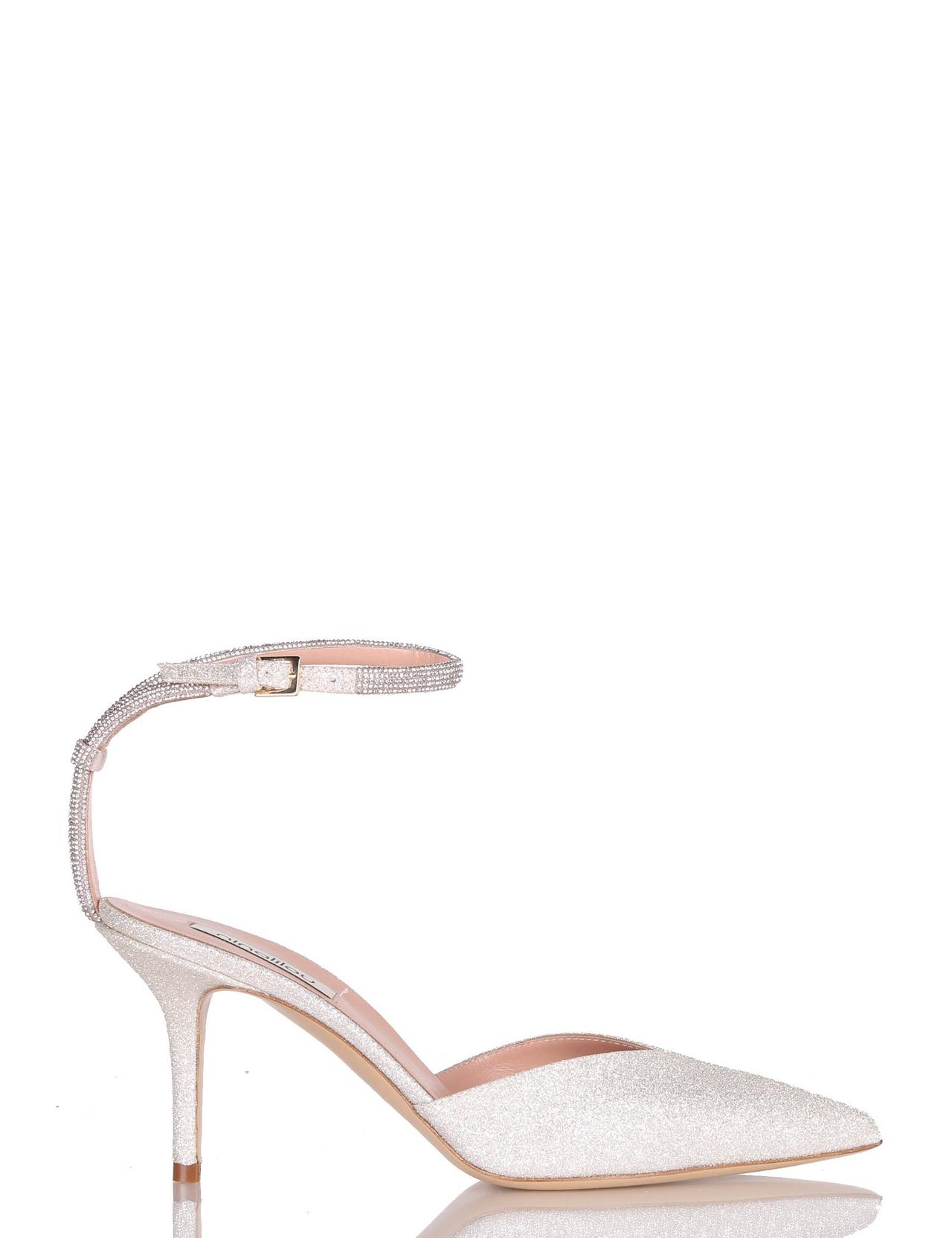 Scarpe da sposa brillantini con cinturino