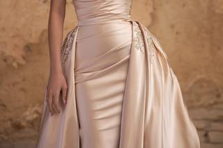 abito sposa champagne