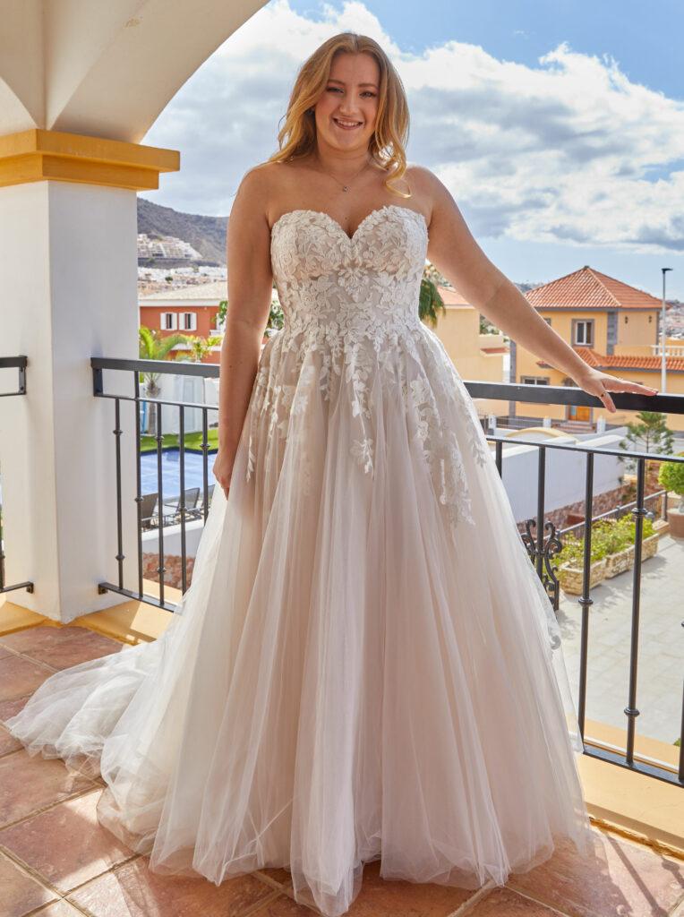 vestito da sposa curvy principessa