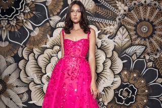 abito Zuhair Murad fucsia