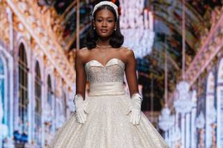 abito da sposa vintage stile principessa