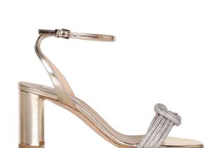 Scarpe da sposa dorate