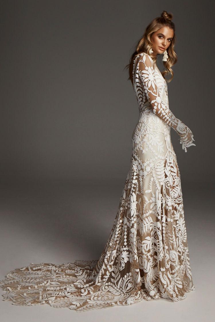 abito sposa boho