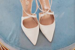 scarpe da sposa lace-up a punta