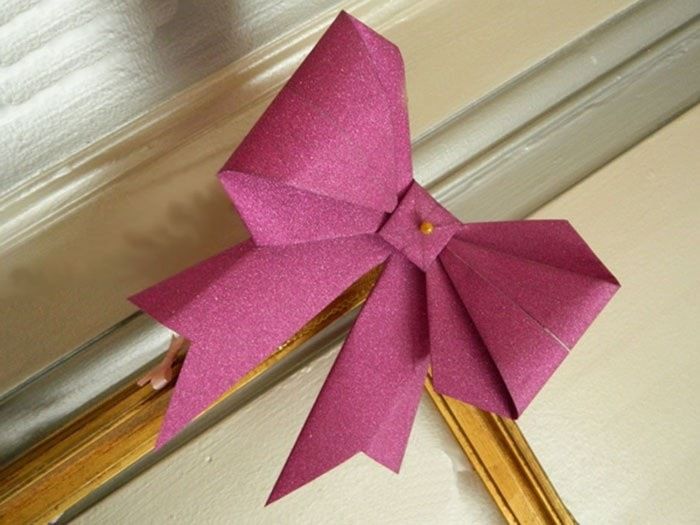 Fiocchi fai da te con origami: il tutorial