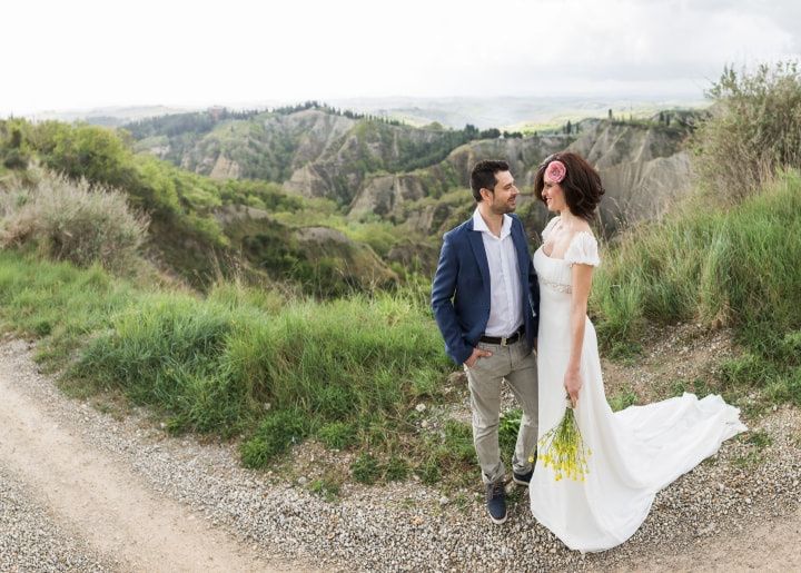 The Day After: l’amore di Sara e Simone immortalato tra le romantiche colline senesi