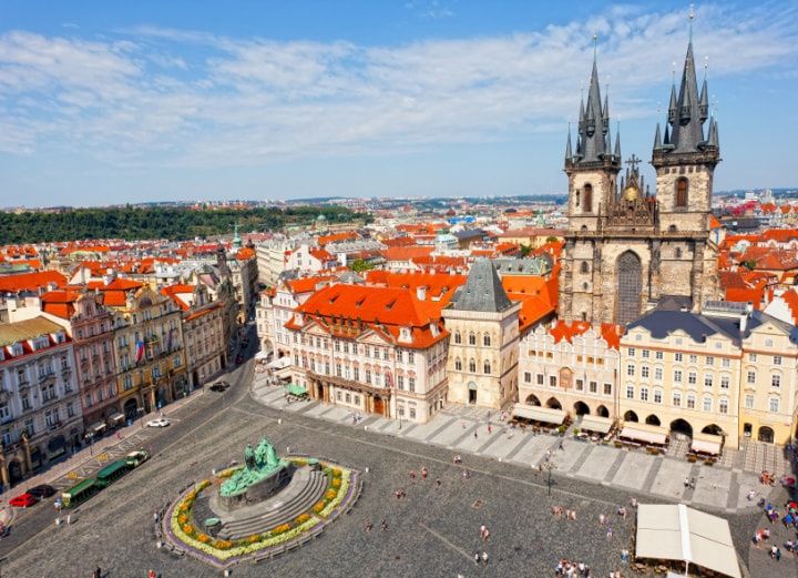 Luna di miele a Praga