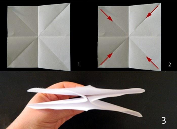 Fiocchi fai da te con origami: il tutorial