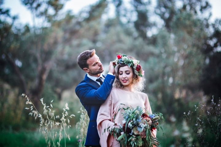 L'infinito è fatto di noi: le nozze natural chic di Federica e Andrea