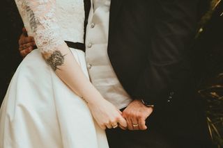 Salt'n'pepper Wedding Portrait