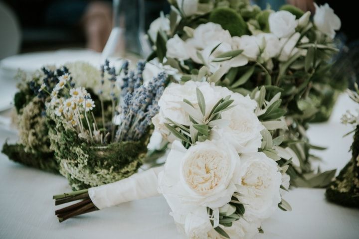 Fiori secchi per un matrimonio: bouquet e decorazioni