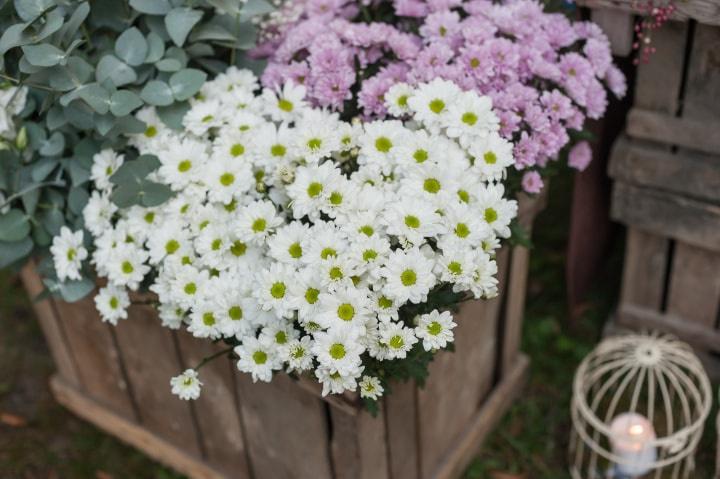 Ghirlanda Artificiale Estiva Per Porte E Finestre – Con Fiori Di Campo Rose, Viola E Gialli, Decorazione Per Tutte Le Stagioni