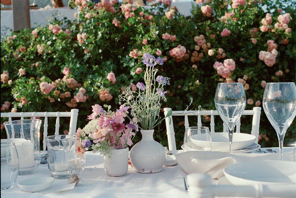 centrotavola per matrimonio vasi
