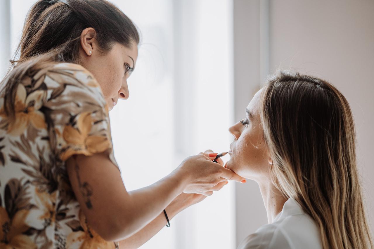 make up sposa