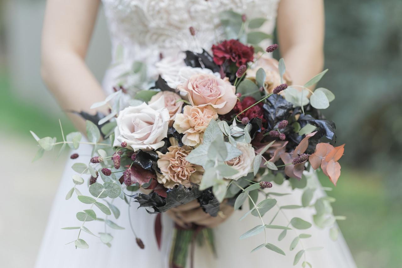 Matrimonio: la tendenza del bouquet di fiori secchi