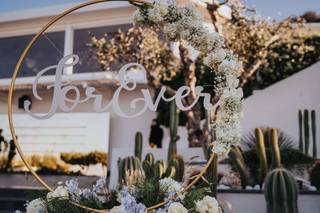 decorazioni per matrimonio invernale hula hoop