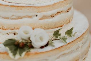 naked cake con frutti per matrimonio civile