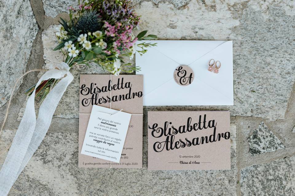 Partecipazioni matrimonio personalizzate: il mondo del lettering