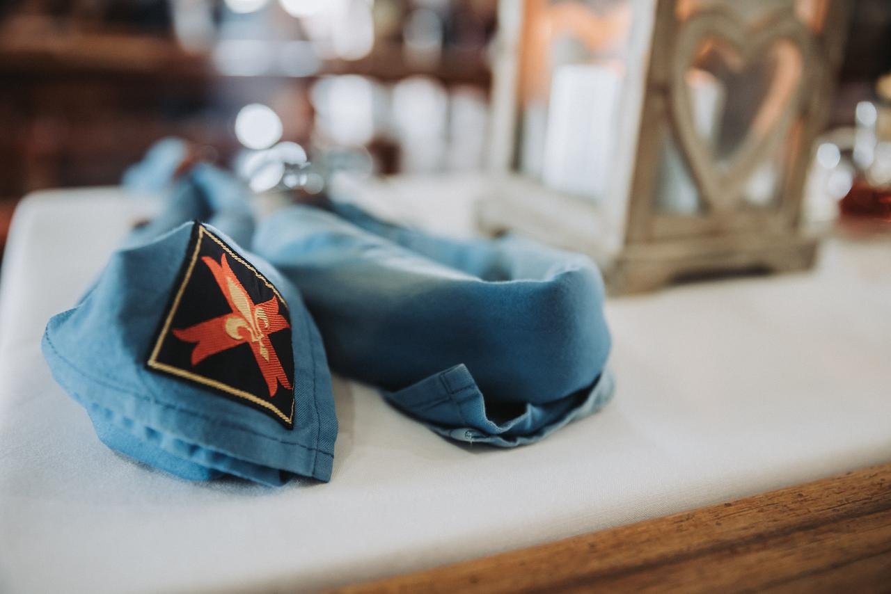 dettagli bandane Scout per Narrative Wedding