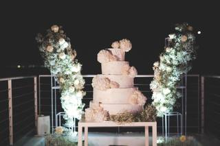 torta per matrimonio civile sontuosa