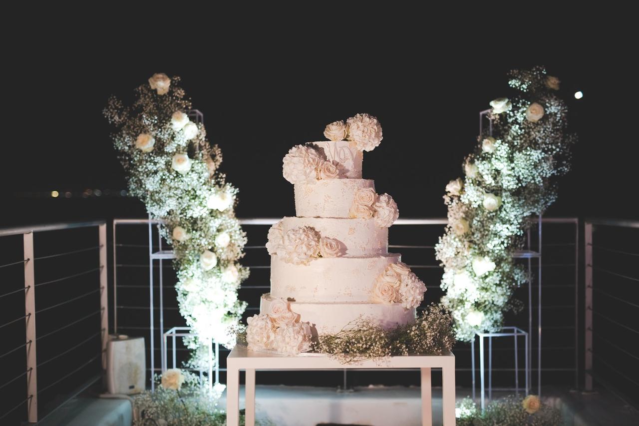 torta per matrimonio civile sontuosa