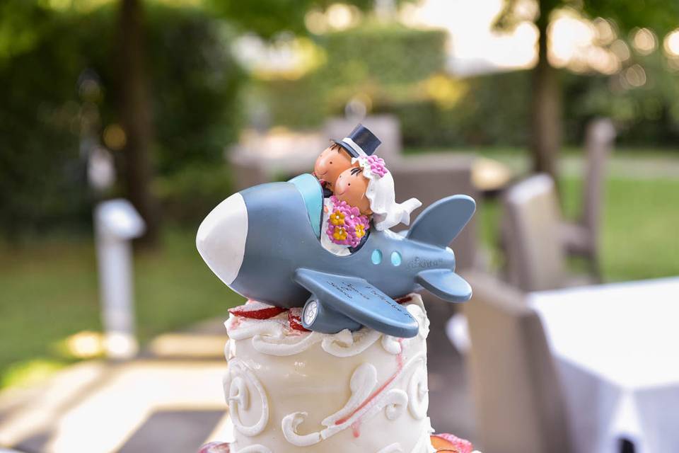 Cake Topper Sposi Divertenti