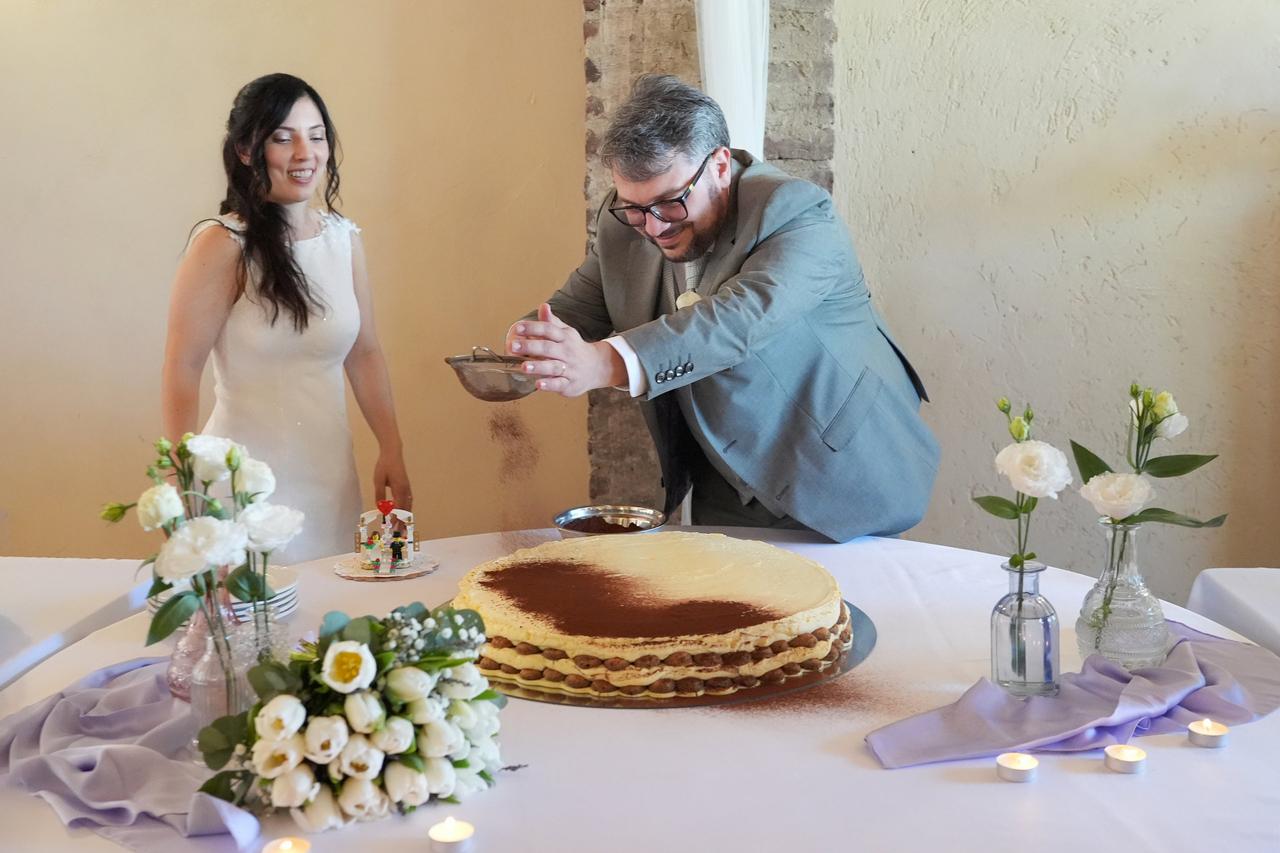 torta matrimonio assemblabile