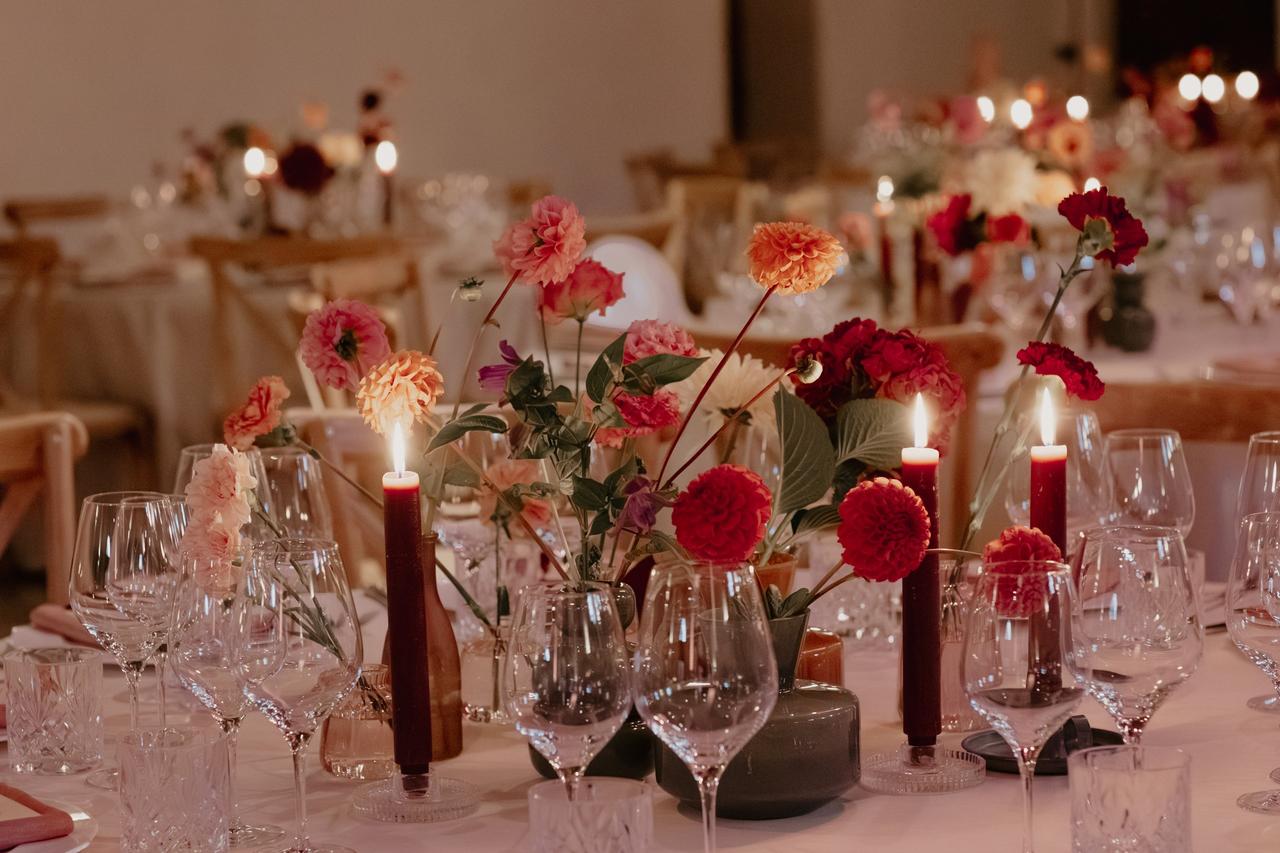 centrotavola per matrimonio elegante