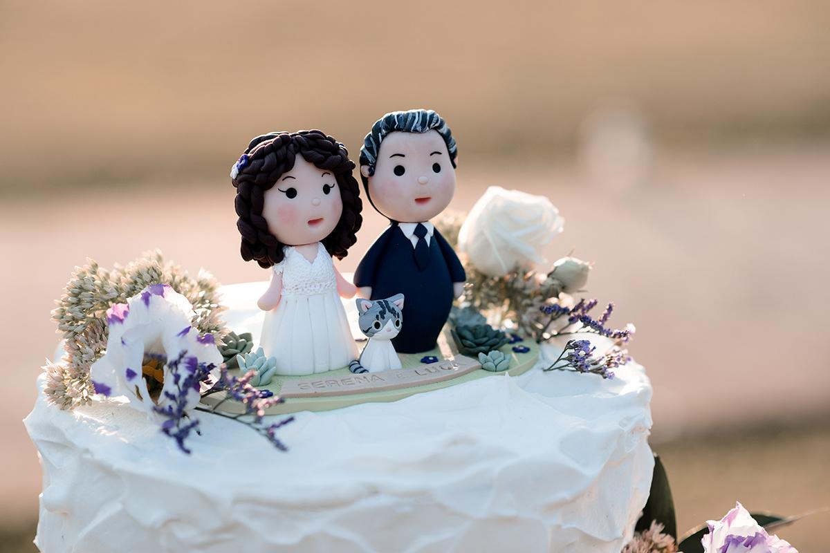 cake topper  mare matrimonio sopra torta sposini   accessori sposa cake design 