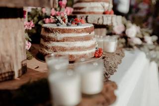 naked cake matrimonio
