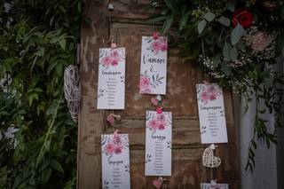 tableau de mariage tema rosa