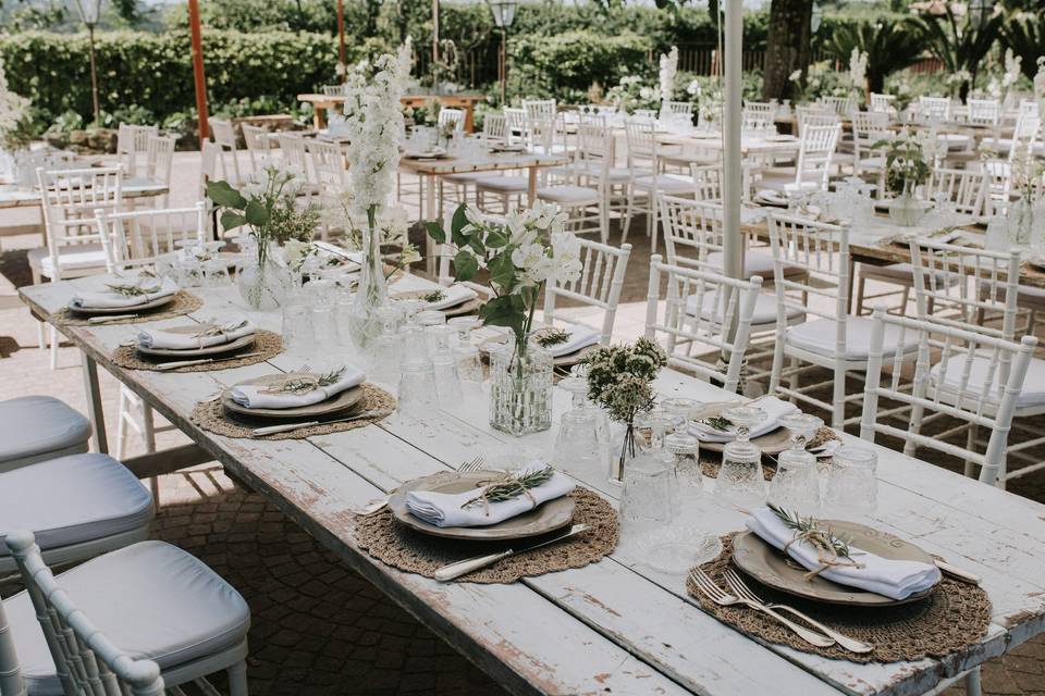 Allestimento giardino matrimonio: 50 idee