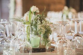 centrotavola per matrimonio vintage