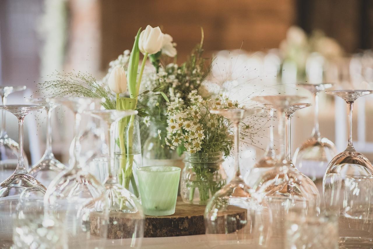 centrotavola per matrimonio vintage