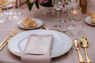 centrotavola fiori matrimonio con candele