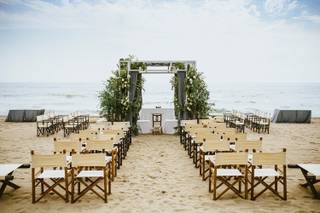 allestimento matrimonio spiaggia