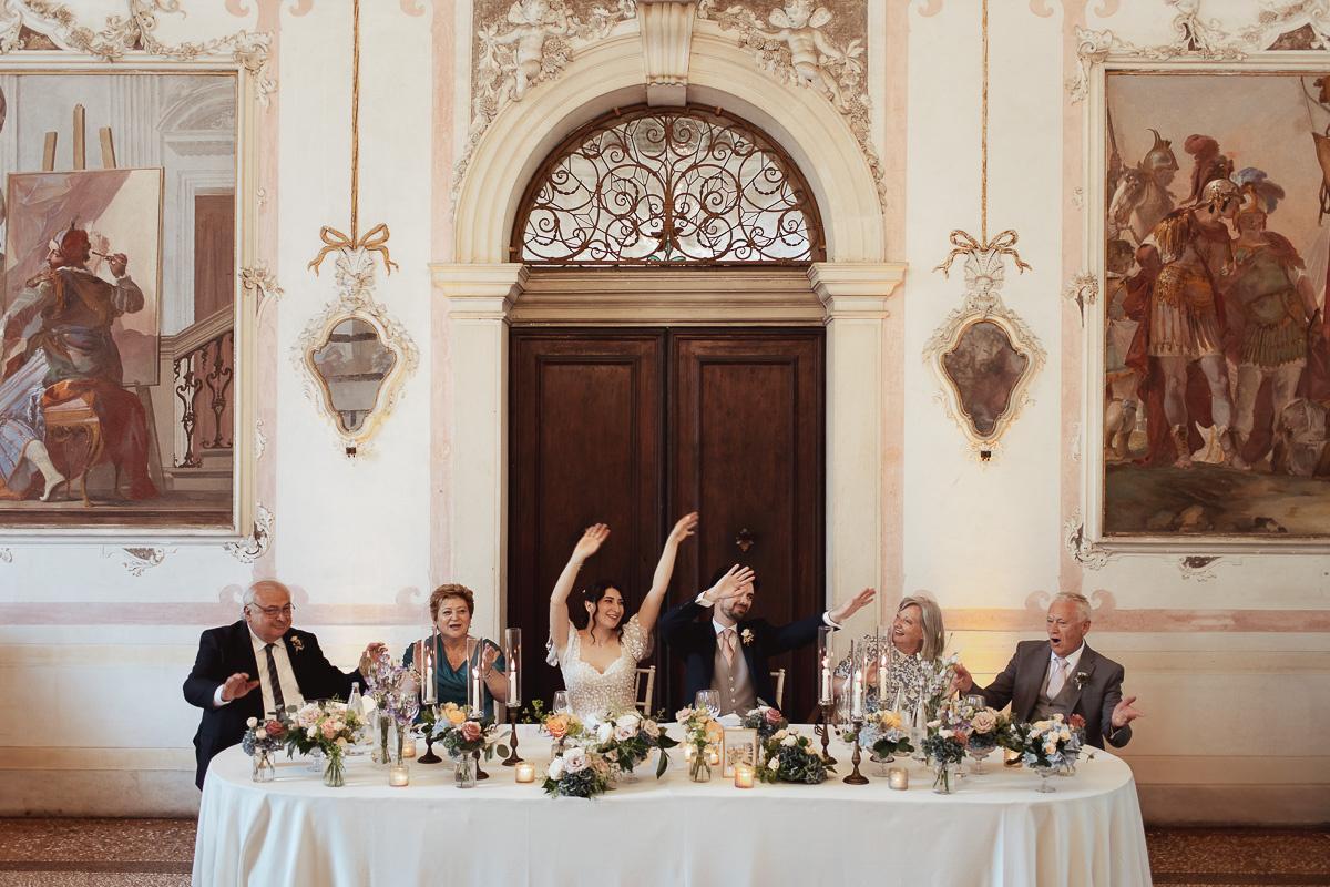 Pranzo matrimonio famiglia